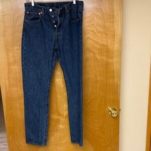 Levi's Dark Blue Skinny Jeans